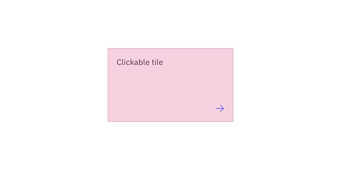 Clickable areas of clickable tile with the feature flag enabled